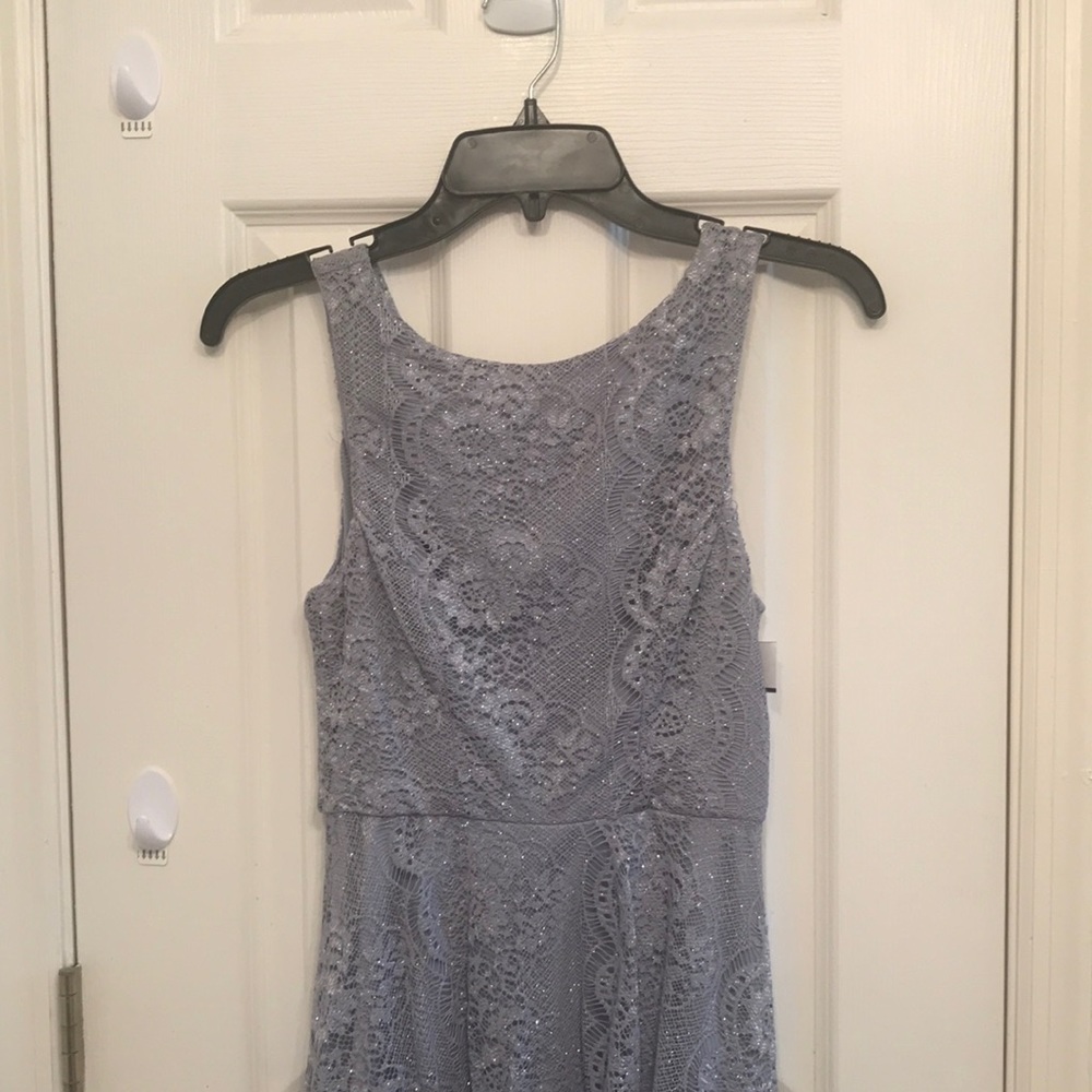 I have Icy blue dress very simple